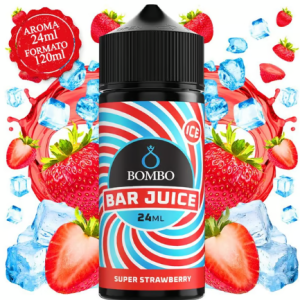 Aroma Super Strawberry Ice - Bar Juice by Bombo 24ml (Longfill)