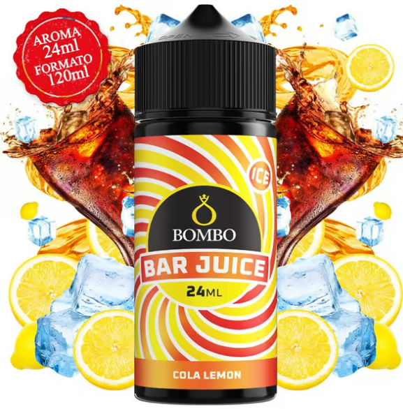 Aroma Cola Lemon Ice - Bar Juice by Bombo 24ml (Longfill)
