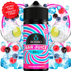 Aroma Gin & Berries Ice - Bar Juice by Bombo 24ml (Longfill)