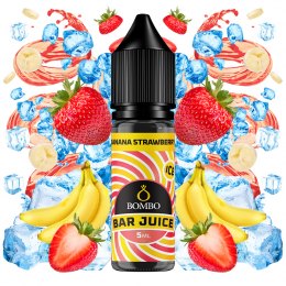 MiniLongfill Banana Strawberry Ice Bar Juice By Bombo 5ml