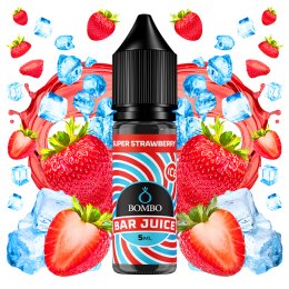 MiniLongfill Super Strawberry Ice Bar Juice By Bombo 5ml