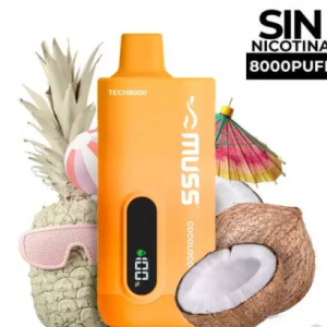 Vaper Desechable Muss Tech 8000 Cocoloco 0mg 15ml
